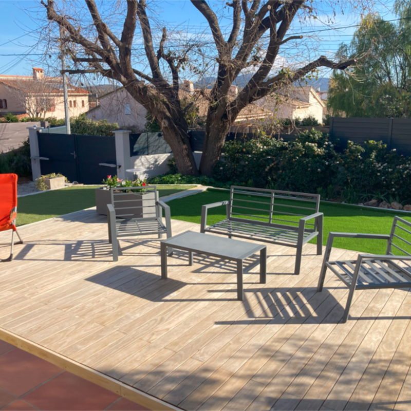 Terrasse mobile DIBLUE dans le Var, à Six fours les plages (83)