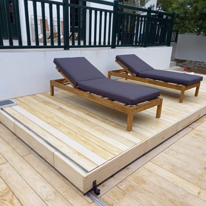 Terrasse mobile en ACCOYA à Biarritz (64)