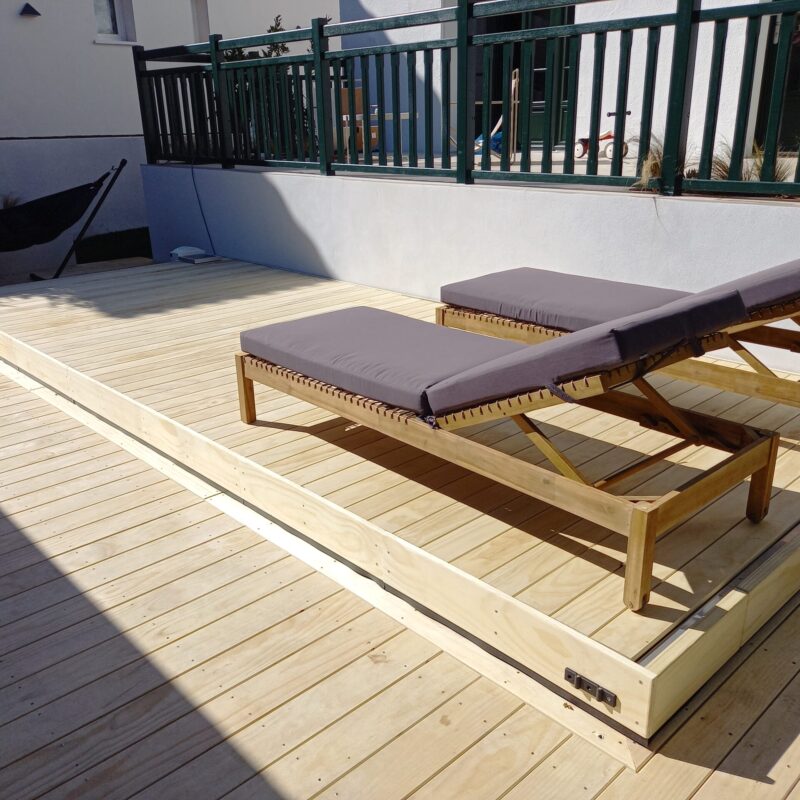 Terrasse mobile en ACCOYA à Biarritz (64)