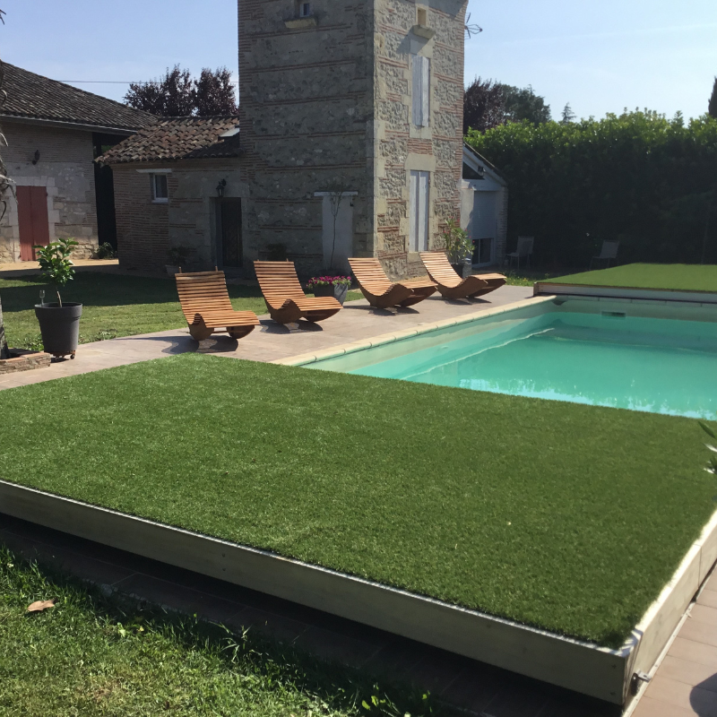 Terrasse Mobile piscine DIBLUE