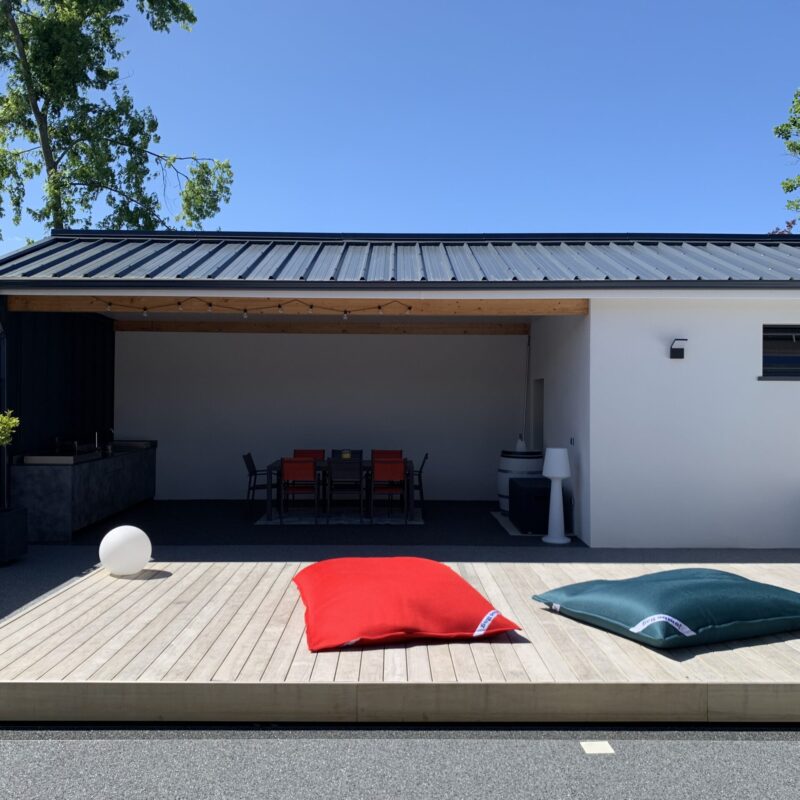 Terrasse mobile DIBLUE en système Grad ACCOYA - Hagetmau (40) -