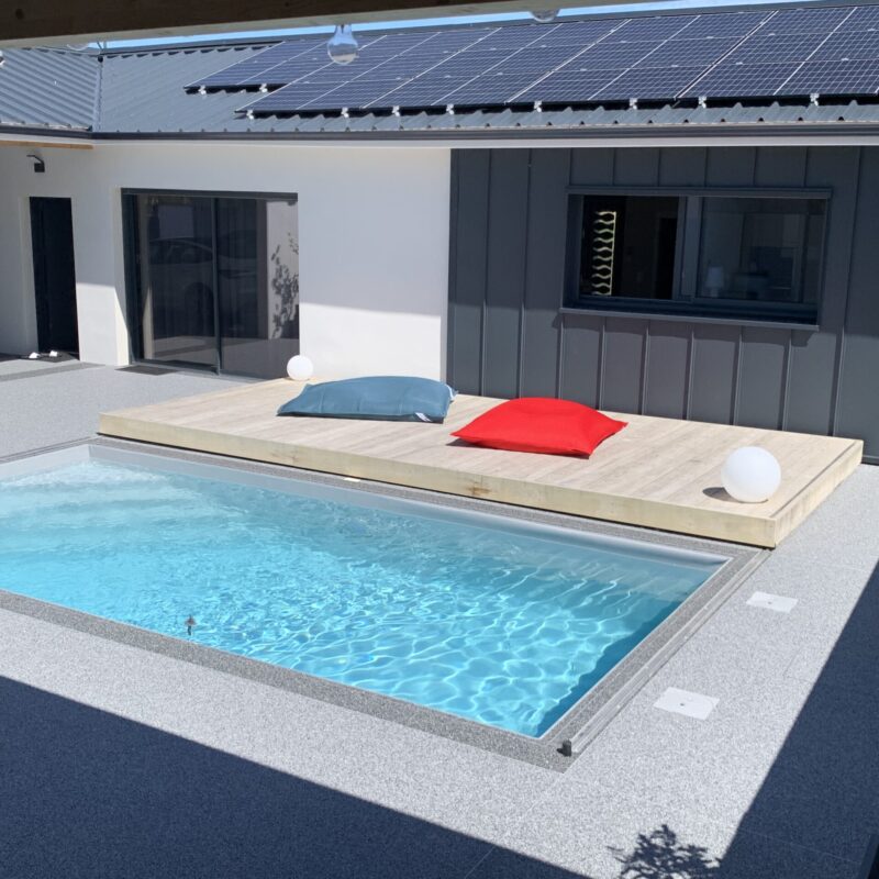 Terrasse mobile DIBLUE en système Grad ACCOYA - Hagetmau (40) -