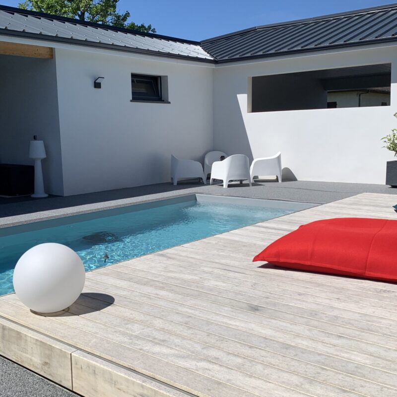 Terrasse mobile DIBLUE en système Grad ACCOYA - Hagetmau (40) -