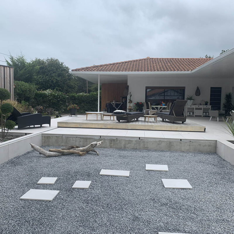 Grande terrasse DIBLUE tout ACCOYA - Arras (33) -
