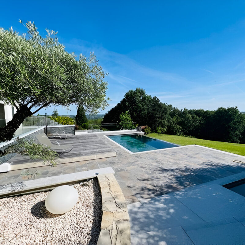 Terrasse mobile DIBLUE avec vue imprenable - Orthez (64)