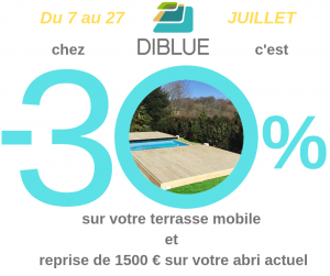 terrasse mobile DIBLUE